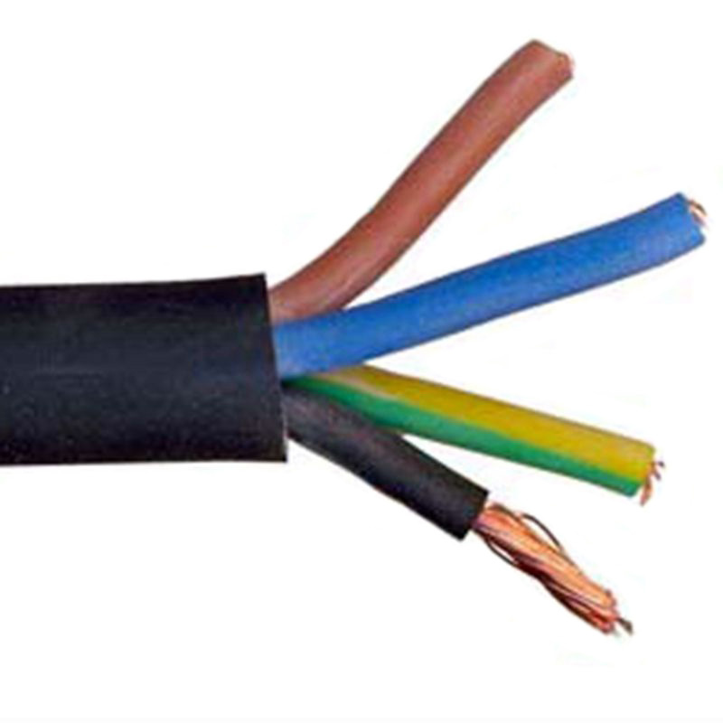 Chine 3 4 Cœur 50X0.25mm Câble en cuivre plat pour pompe submersible câble en caoutchouc fabrication et fournisseur