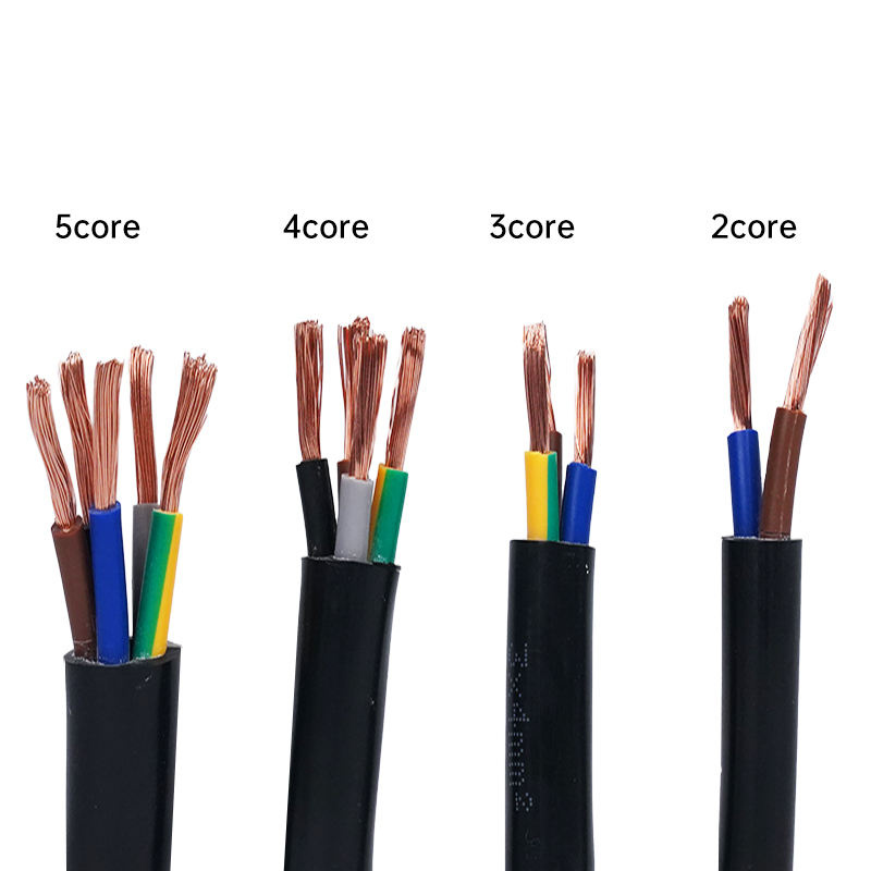 China 300/600V 2 3 4 5 6 7 8 Core 1.5mm 2.5mm 4mm 6mm 8mm 10mm 16mm 25mm H07rn-F Rubber Flexible Cable manufacture and supplier