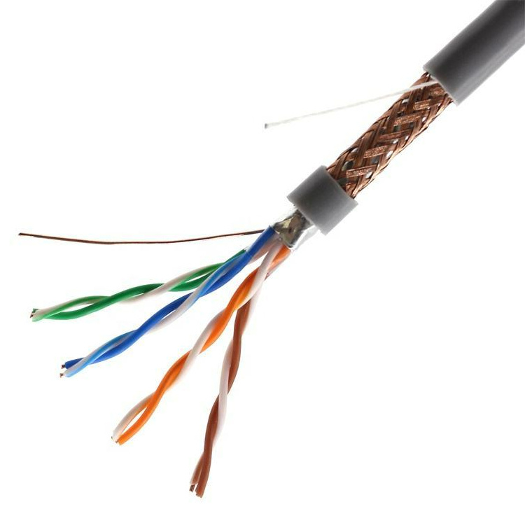 305m 1000FT Câble LAN SFTP Cat5e Blindage 24AWG 4 Paires