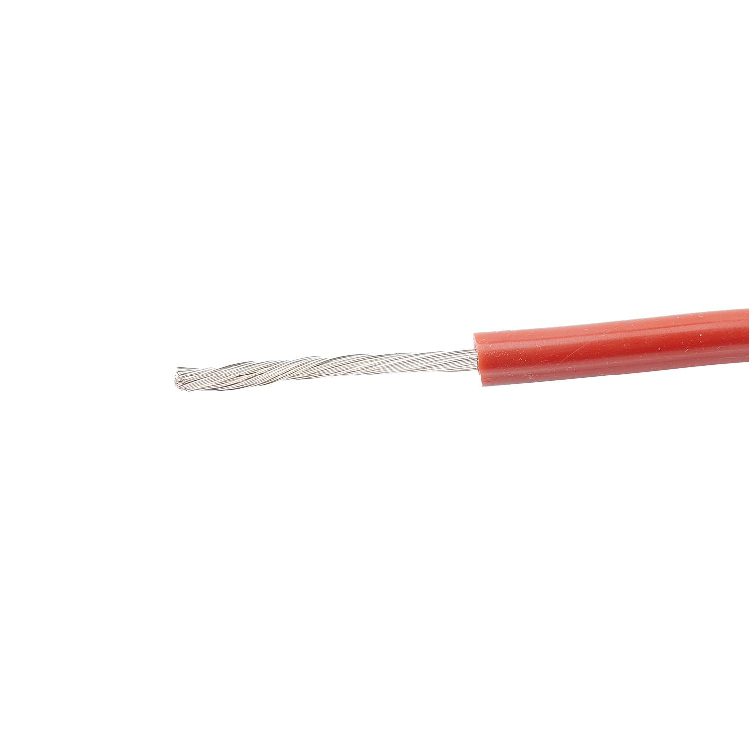4 6 8 10 12 14 18 AWG Coated Soft Insulated Flexible High Voltage Electrical Rubber Silicon Silicone Heating Wire Jg Harness Cable