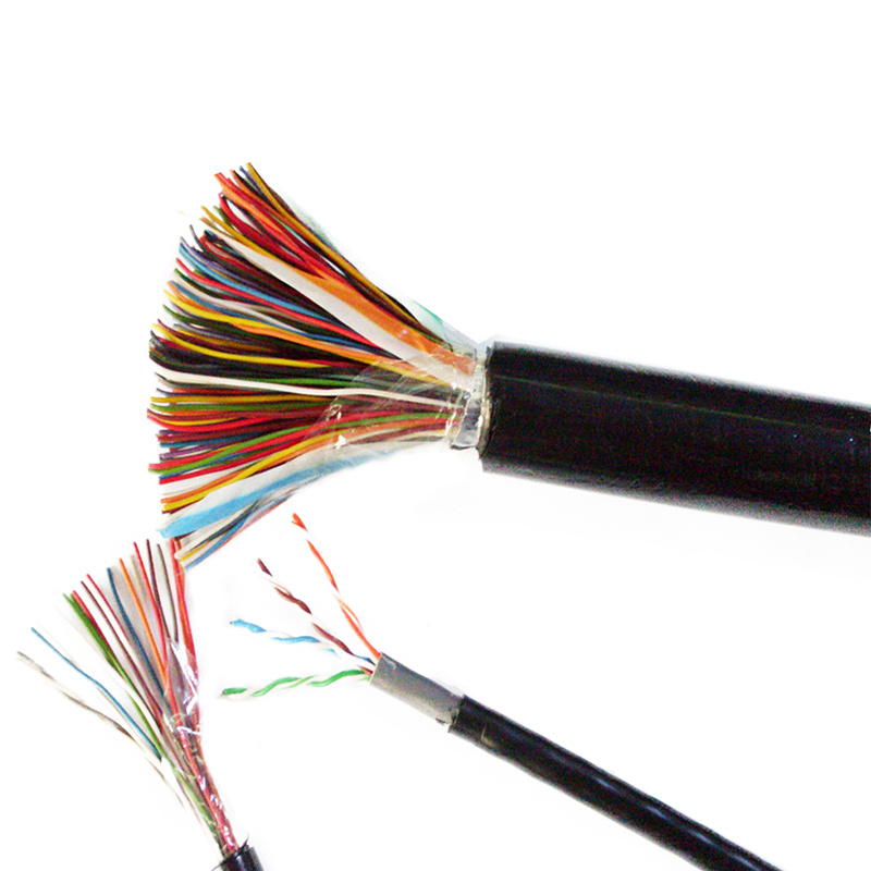 4 Core/6 Core/8 Core/10core Solid Copper PE Insulation Telephone Cable for Communication