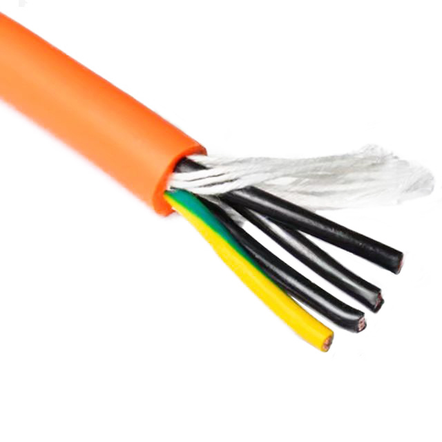 5.5X2.1mm 5.5X2.5mm 4.0X1.7mm 3.5X1.35mm Orange Circular Cable