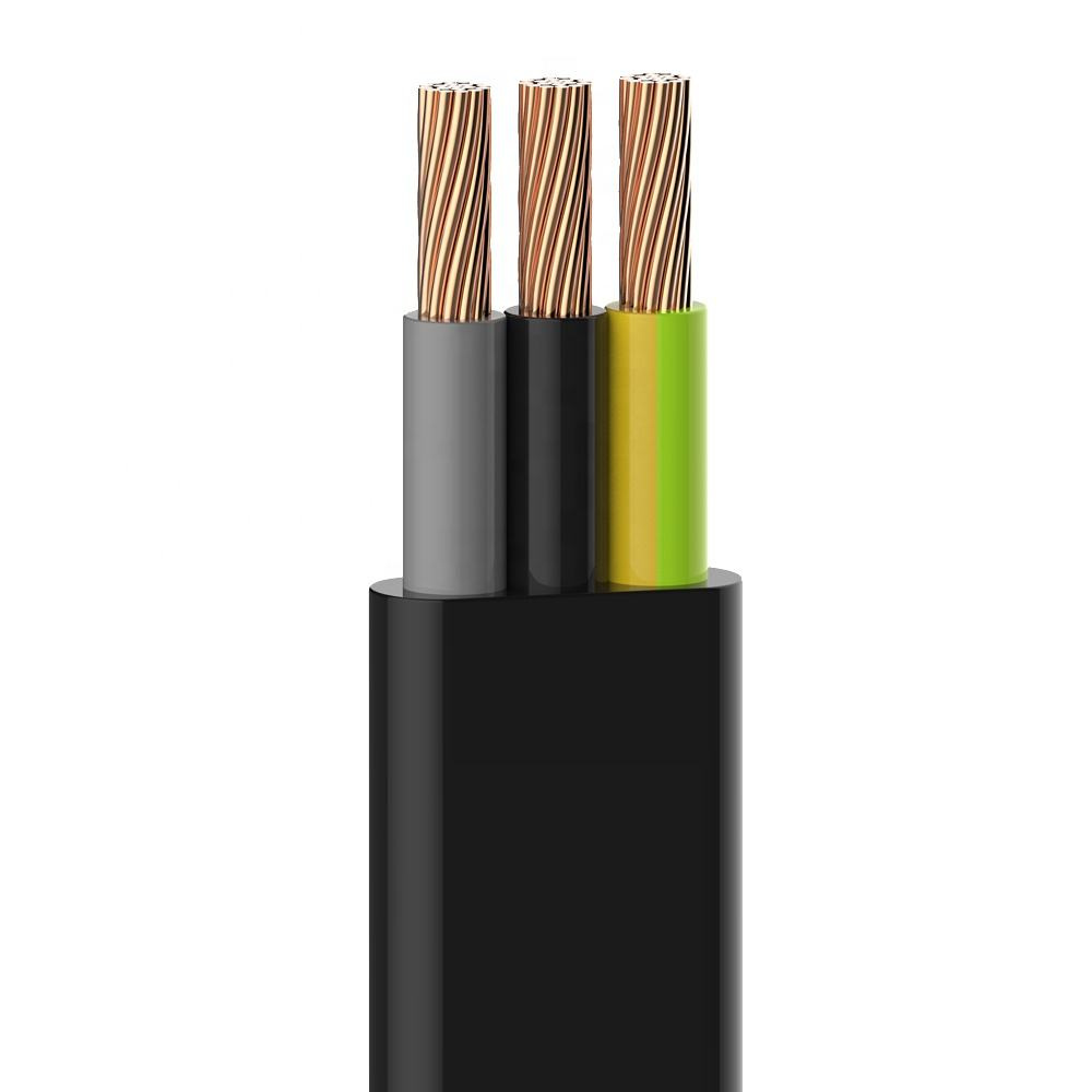 6mm2 16mm2 Câble en cuivre avec âme en caoutchouc, fils et câbles flexibles, câbles pour pompes submersibles
