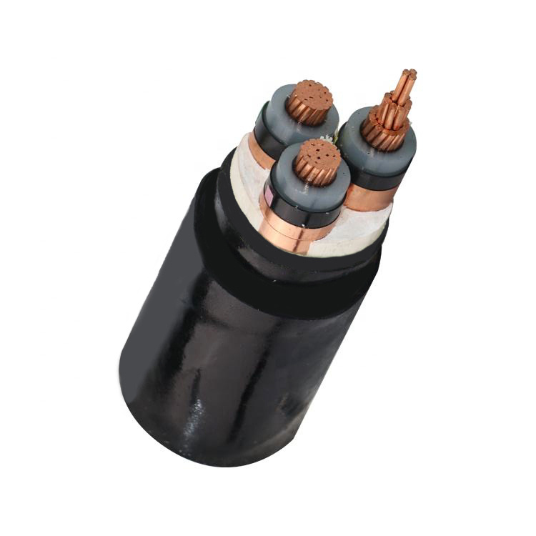 8.7/15kv PVC Sheathed XLPE Insulation Copper Power Cables 70mm 95mm 240mm