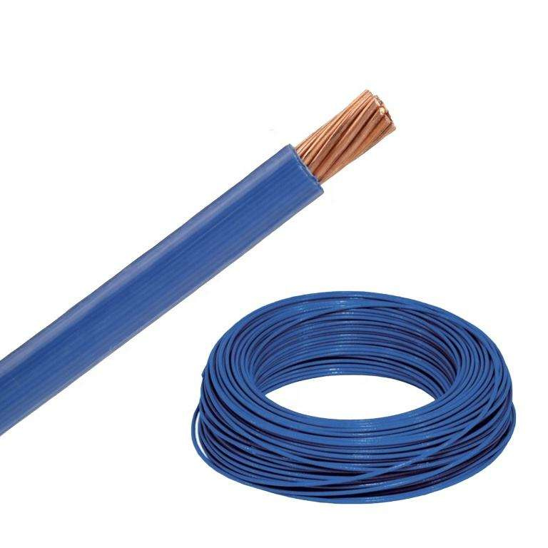 Fournisseurs CE/UL Thhn 14AWG 2.5mm Câble en PVC Nylon Cuivre Câble Solide Isolé Fils Électriques