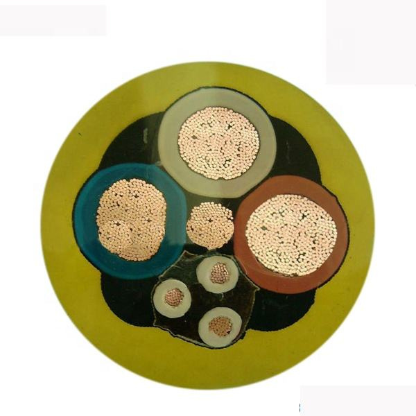 Câble de mineur de charbon Mcptj1.9/3.3kv Câble en caoutchouc résistant à l′abrasion pour le minage 4/5/8/10 Cores*2.5