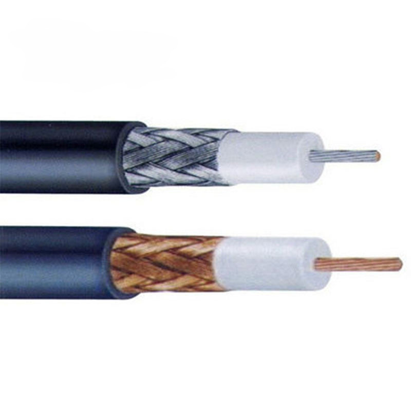 Câble vidéo d′extension mâle à mâle coaxial personnalisé BNC pour CCTV Rg58 Rg174