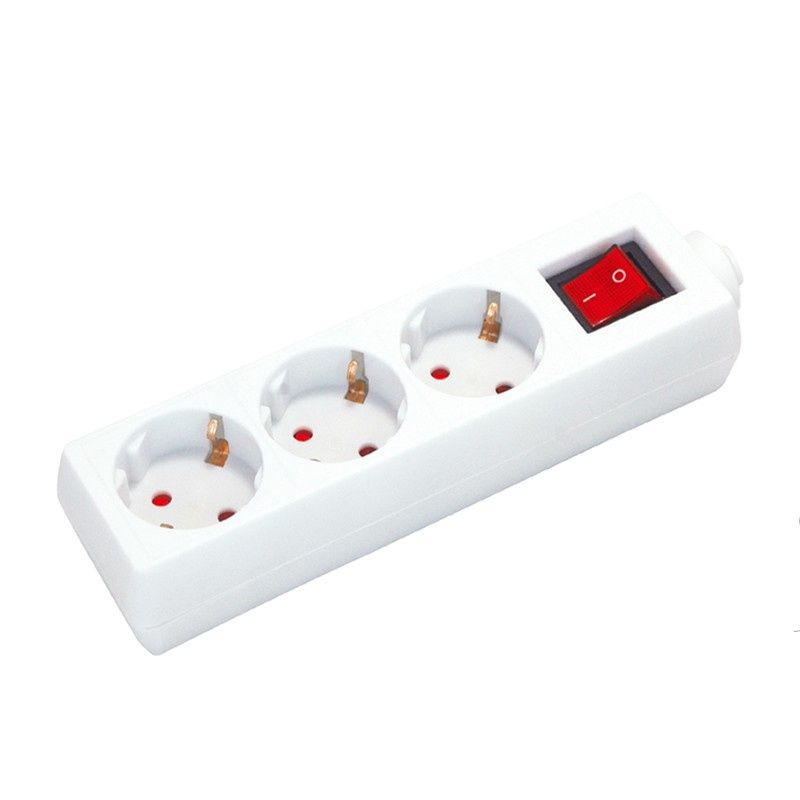 European3 4 5 Gang Extension Socket with Switch/ Electrical 4 Gang Power Strip