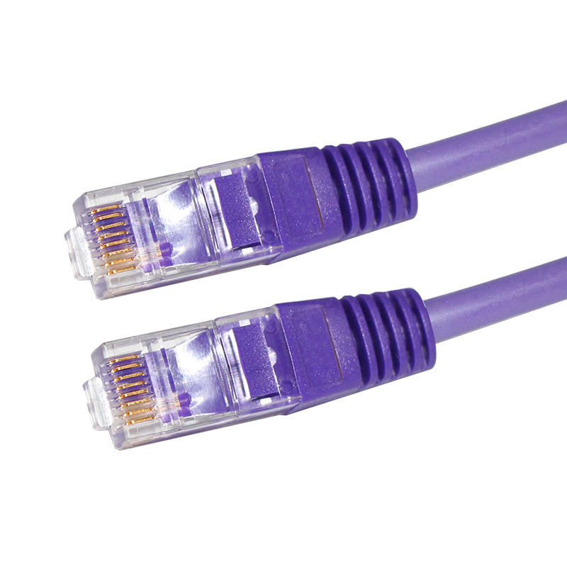 Câble de raccordement Ethernet UTP FTP d′origine usine plat Cat5e CAT6 CAT6A Cat7
