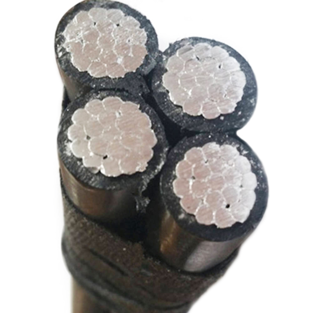 Precio de fábrica cable ABC, cable aéreo agrupado, cable aislado de servicio aéreo