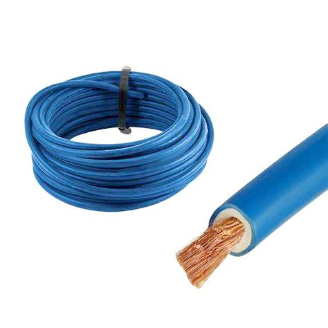 Câble de soudage en cuivre à conducteur unique flexible isolé en caoutchouc H01n2-E