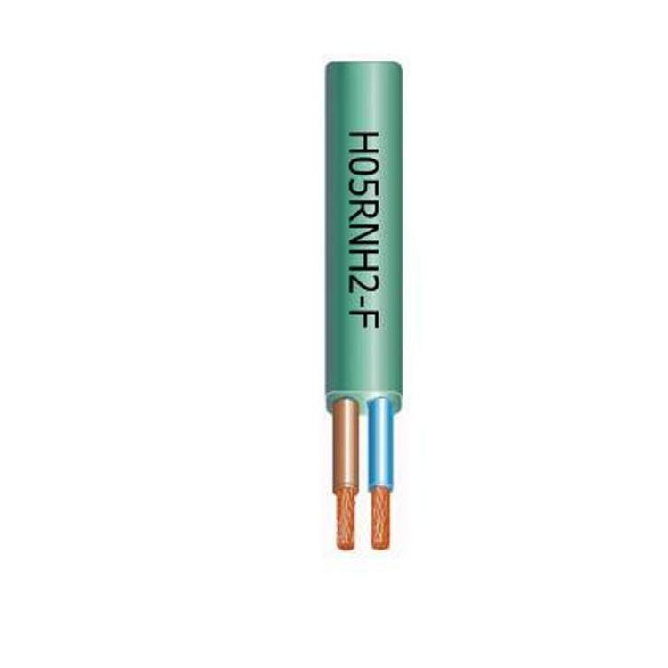 H05rnh2-F Annealed Flexible Copper Conductor Rubber Sheath Silicone Rubber Wire