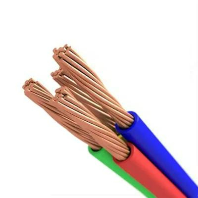 H07V-R, H07V-K 2.5mm2 Conductor de Cobre 70c Cable Eléctrico Aislado de PVC