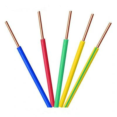 H07V-U 300/500V Fabricant de Chine 4.0mm Câble unique en PVC