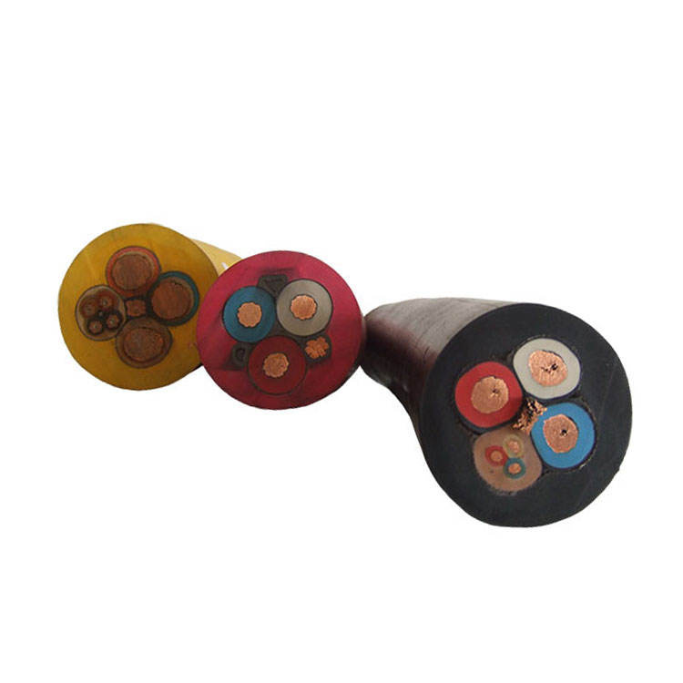 H07rn-F VDE Copper Core16 25 35 50 70 95 120AWG4/0rubber Shield Mine Explosion-Proof Cable