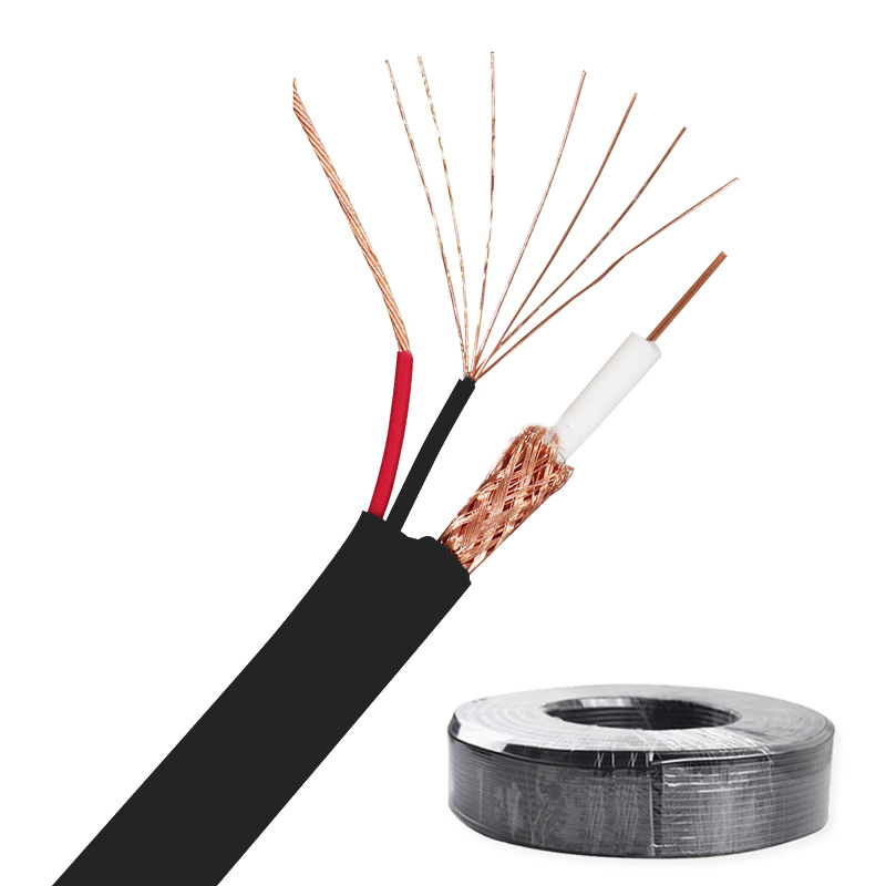 High Quality Rg59+2c 18AWG Power Cable PVC Jacket Coaxial Cable