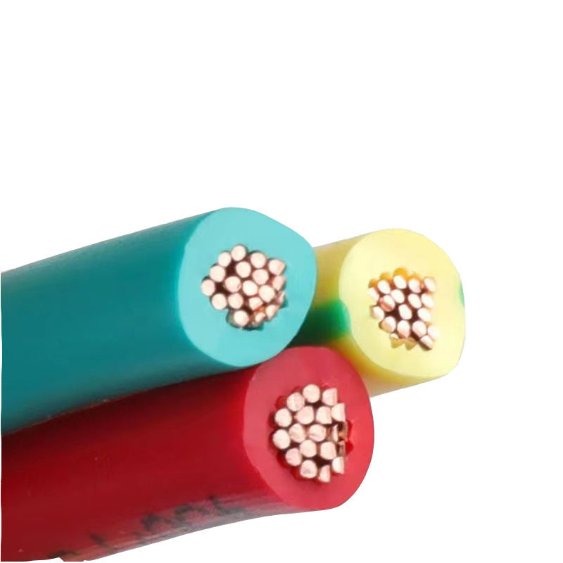 High Quality Single Core Stranded Bare Copper PVC Insulation Electrical Cable H07V-R for House