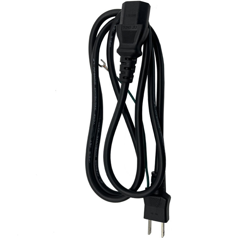 Cable de alimentación de Japón 2 Hilo C7 Enchufe estándar de corriente alterna