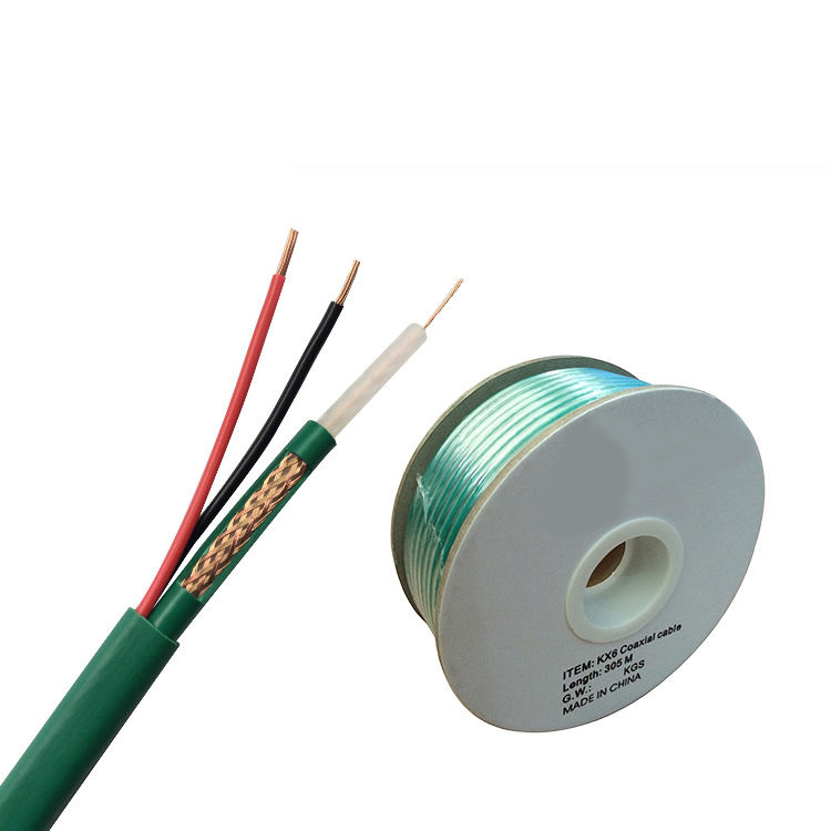 Kx6 RG6 Rg59 Rg11 0.57mm Braiding Shielded Coaxial Cable Kx7 Cable