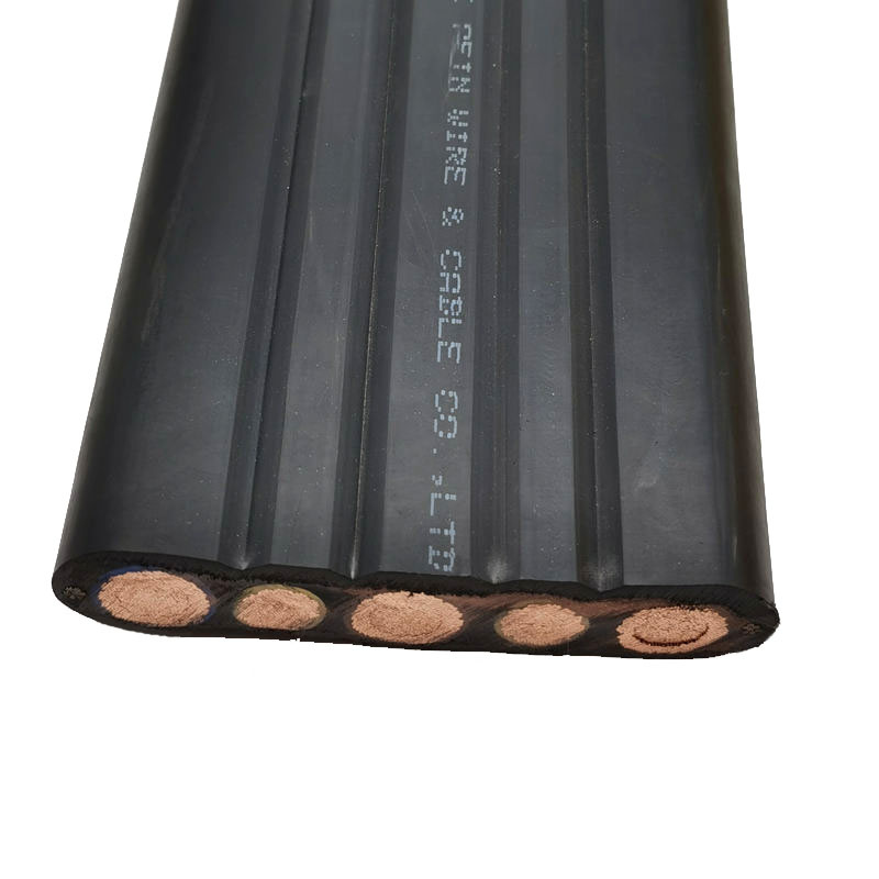 Low Valtage Flat Lifting Control Cable Flexible Electric Copper Power Cables for Cranes