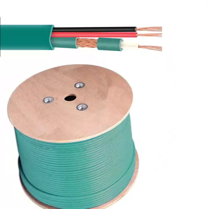 Manufacturers Sell Well Bare Copper Coaxial Cable RG6 Rg59 with Power