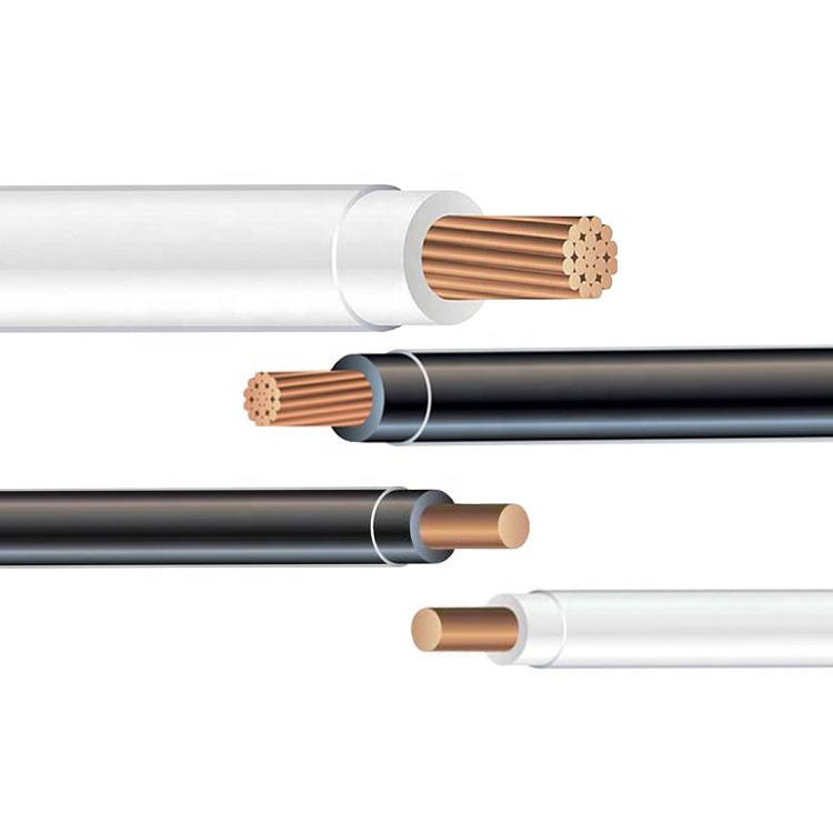 Nylon Coated PVC Thhn Wire Thhn Electrical Cable