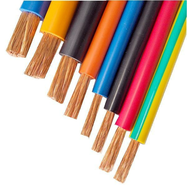 Orange Black Blue Red Color Flexible PVC Welding Cable H01n2-D H01n2-E