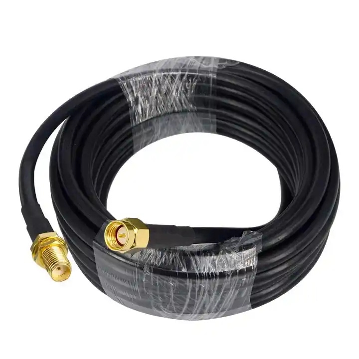 Cabo Coaxial de Cobre Puro Rg59 RG6 Rg58 Cabo de Comunicação de Áudio para CFTV e Televisão