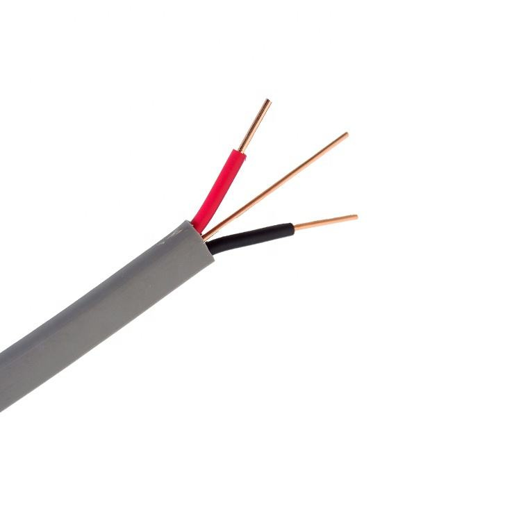 Quality Electrical Cable Twin with Earth Flat Cable for House Wiring