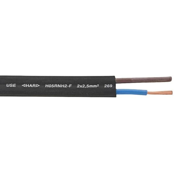 Resistant Electric Wire and Cable 1.5mm H05rnh2-F Rubber for Cable Manufacturers