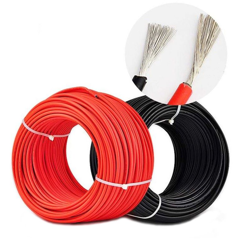 Câble de stockage d′énergie nouveau assemblage de faisceau de câbles du système solaire câble photovoltaïque câble solaire 6mm2 câble solaire PV câble solaire 4mm2