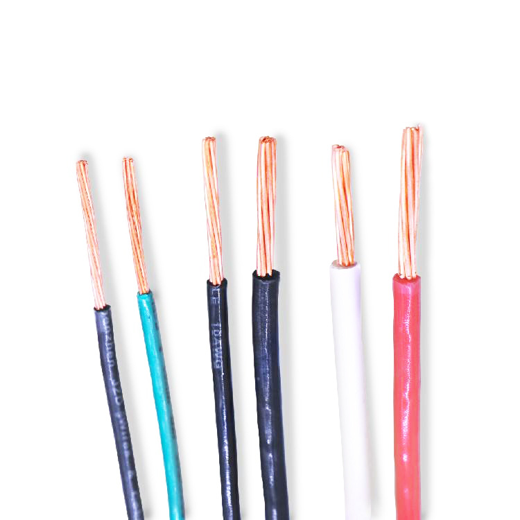 Thw Single Cable AWG4 AWG6 AWG8 Nylon Jacket Cable