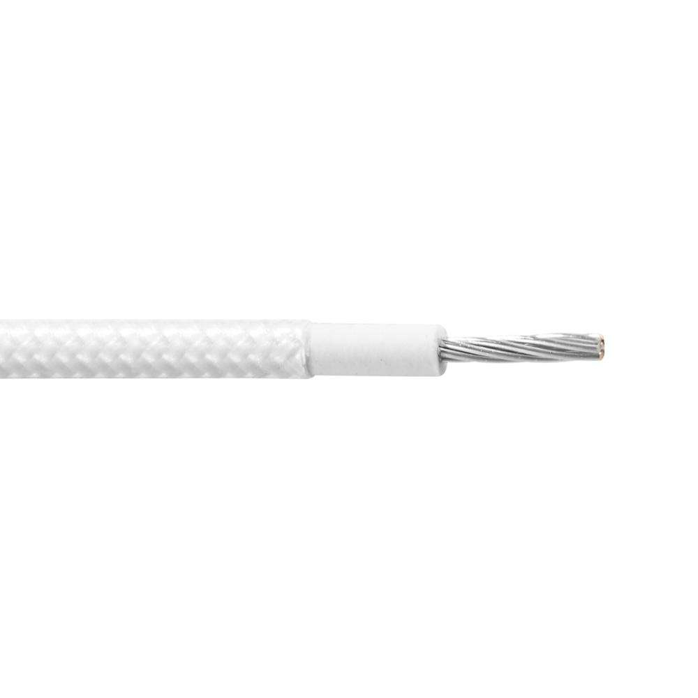 UL3071 22 20 18 16 Isolation en tresse de fibre de verre Câble en cuivre en caoutchouc silicone