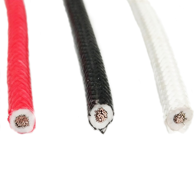 Wholesale High Temperature Silicone Agrp Insulated Glass Fiber Braid Heated Wires