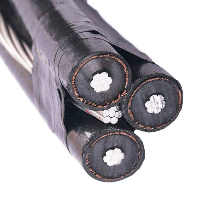 Câble d′alimentation fourni avec antenne de ligne de distribution au pavillon isolée XLPE