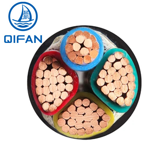 0.6/1 (1.2) Kv Low Voltage Al (Cu) /XLPE/PVC 4*16mm2+10mm2 4*25mm2+16mm2 4*35mm2+16mm2 Copper/Aluminum XLPE Insulated Unarmored Cable