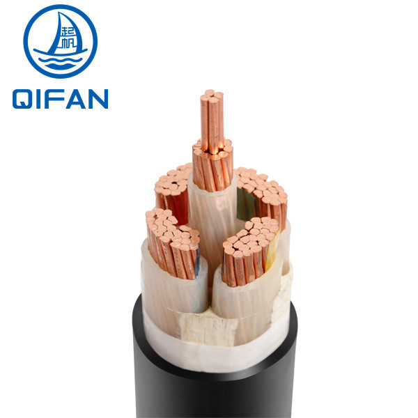 0.6/1 (1.2) Kv Low Voltage Al (Cu) /XLPE/PVC 5*185mm2 5*240mm2 5*300mm2 5*400mm2 Copper/Aluminum XLPE Insulated Unarmored Cable
