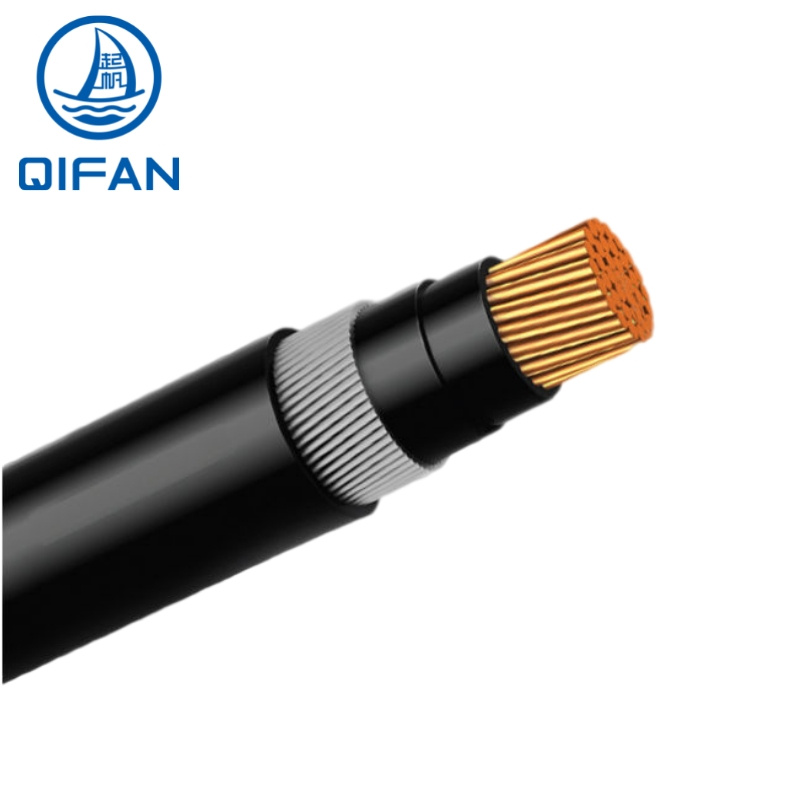 0.6/1 (1.2) Kv Low Voltage Al (Cu) /XLPE/PVC/Awa/PVC 1*400mm2 1*500mm2 1*630mm2 Copper/Aluminum XLPE Insulated Armored Cable