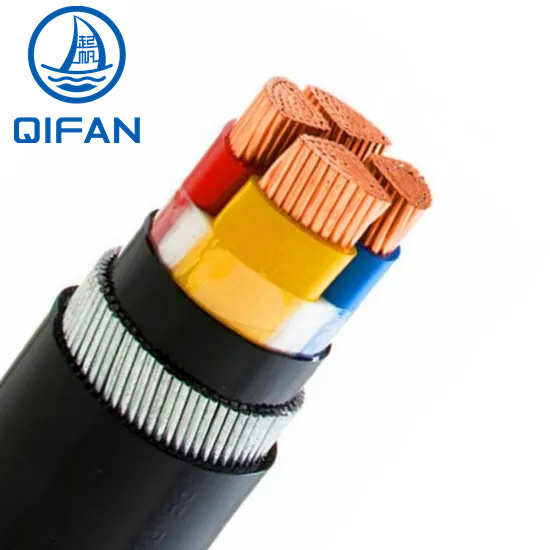 0.6/1 (1.2) Kv Low Voltage Al (Cu) /XLPE/PVC/Swa/PVC 3*120mm2+2*70mm2 3*150mm2+2*70mm2 3*185mm2+2*95mm2 Copper/Aluminum XLPE Insulated Armored Cable