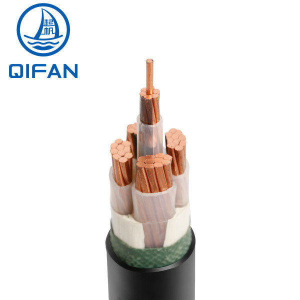 0.6/1 (1.2) Câble d′alimentation en cuivre aluminium à deux cœurs basse tension Cu (AL) /PVC/PVC