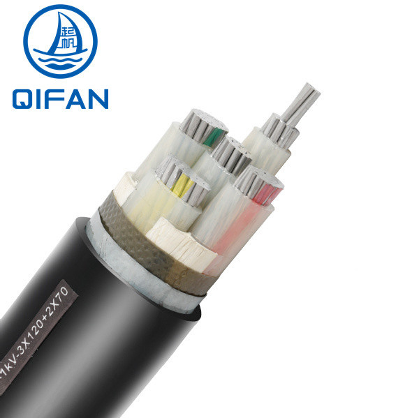 0.6/1 (1.2) Kv Low Voltage Three Core 3*10mm2 3*16mm2 3*25mm2 3*35mm2 Al (Cu) /PVC/PVC/Swa/PVC Copper/Aluminum PVC Insulated Steel Wire Armored Cable