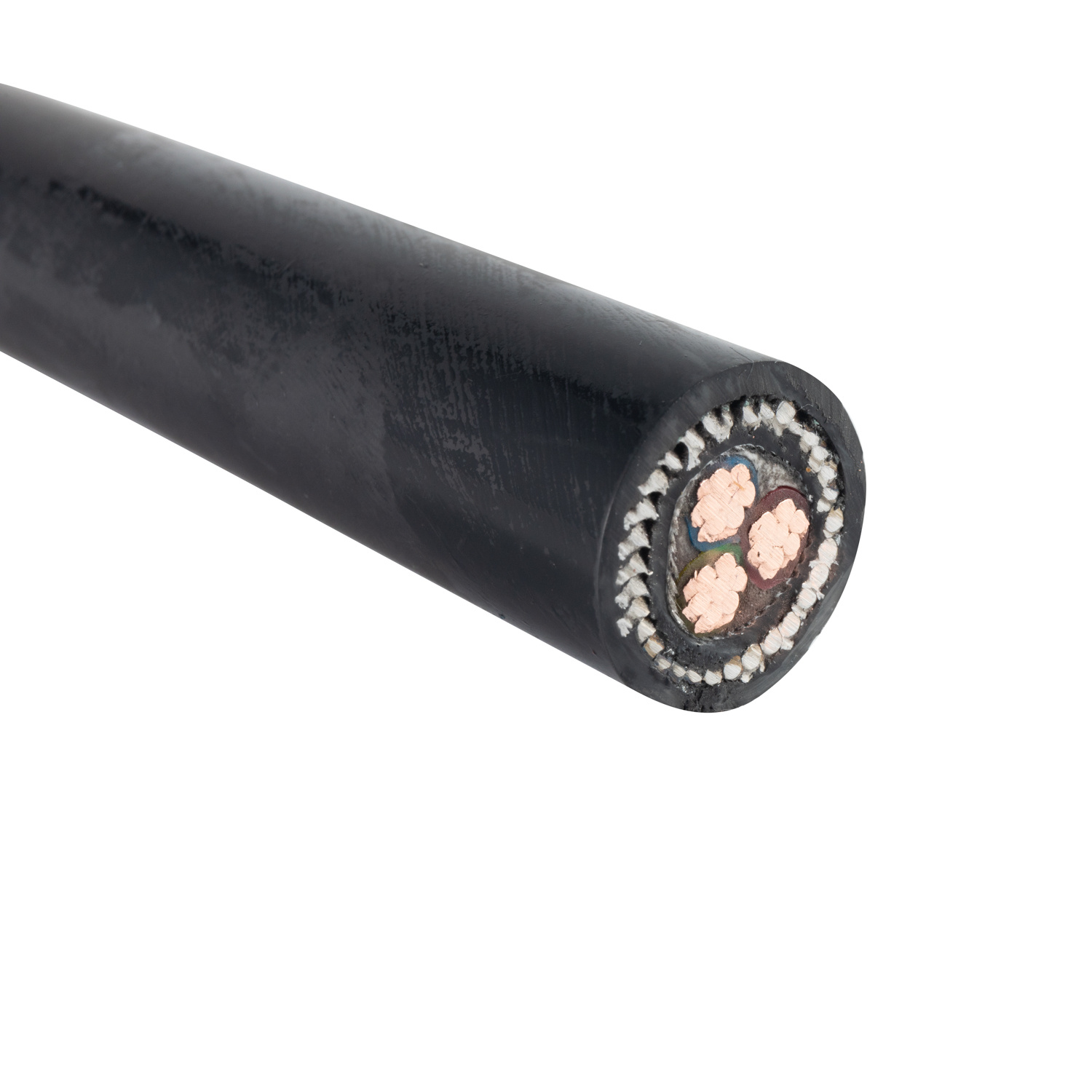 0.6/1kv 3 Cable armado de acero con aislamiento de XLPE de cobre núcleo