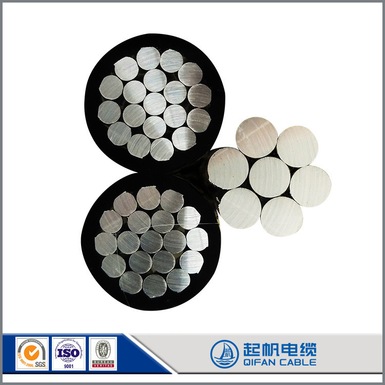 0.6/1kv Aluminium XLPE Insulated Twisted Aerial Bundle Cable Service Drop ABC Cable