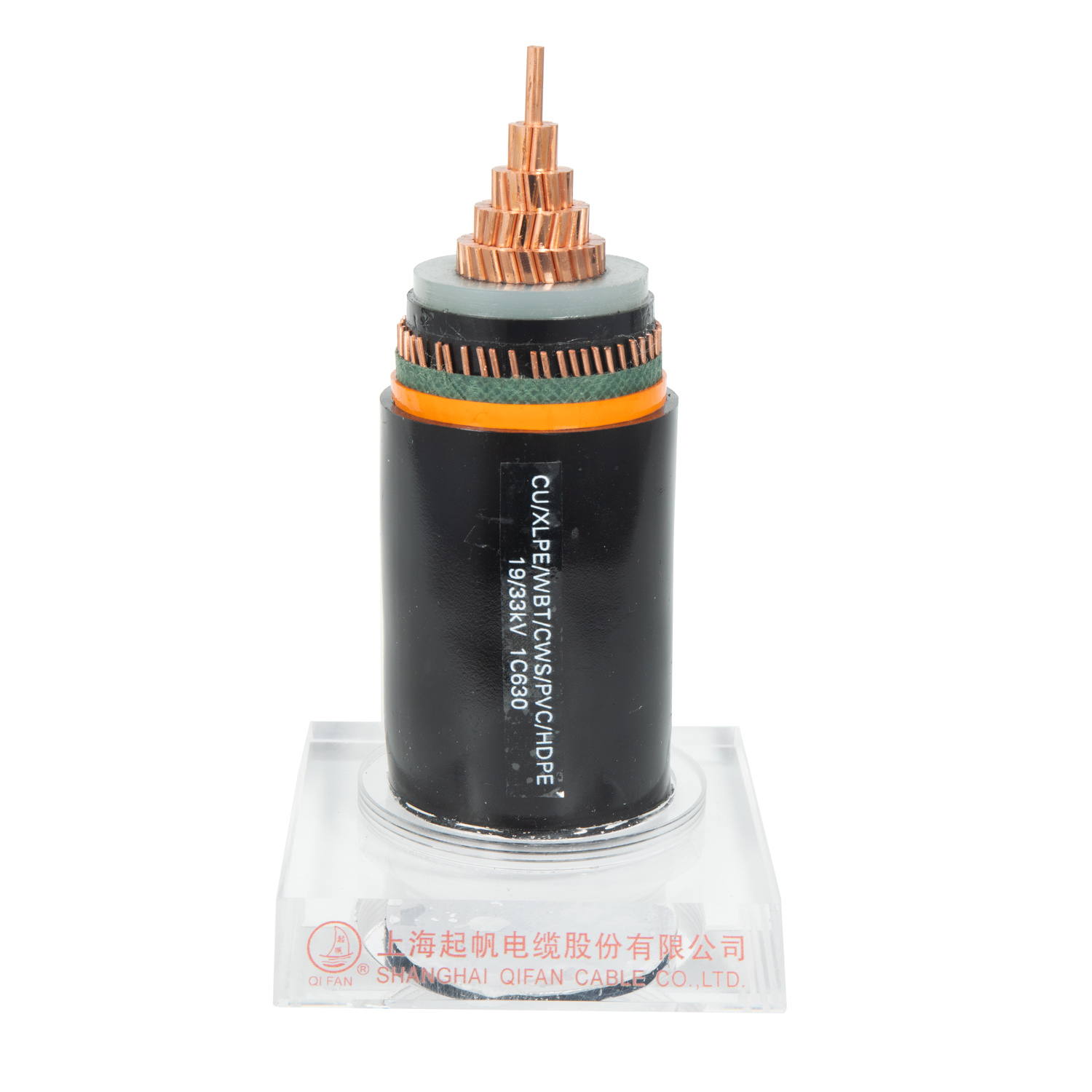 0.6 / 1kv Copper Conductor PVC Insulated Wire Armoured PVC-Sheathed Power Cable