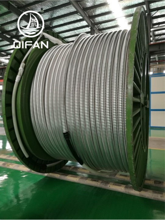 127/220kv 1600mm2 XLPE Insulated Welding Corrugated Aluminium-Sheathing Flame-Retardance PVC/PE Sheathed Power Cable