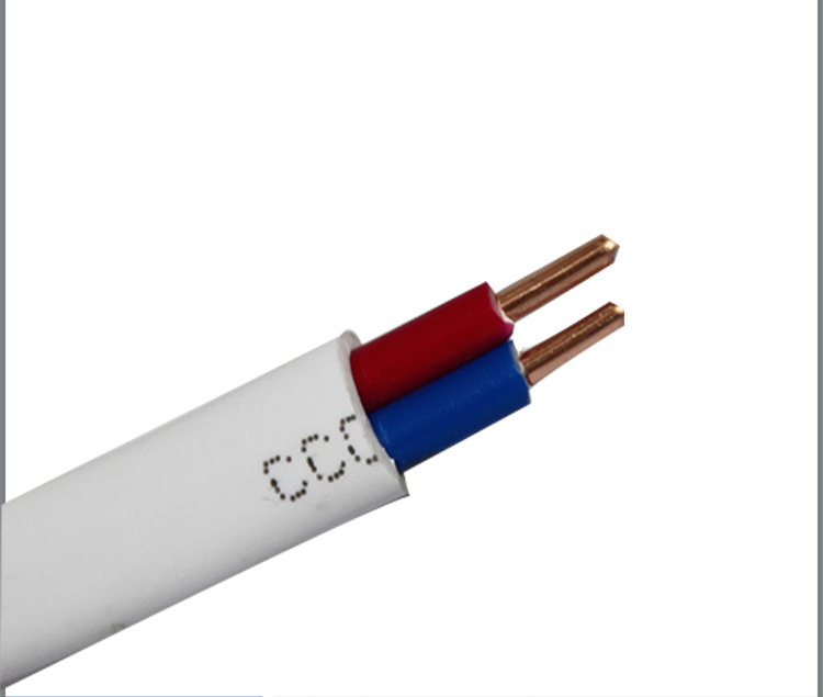 2 Core 1.5mm2 Black Red Parallel Flat Flexible PVC Insulated Monitor Audio Speaker Cable