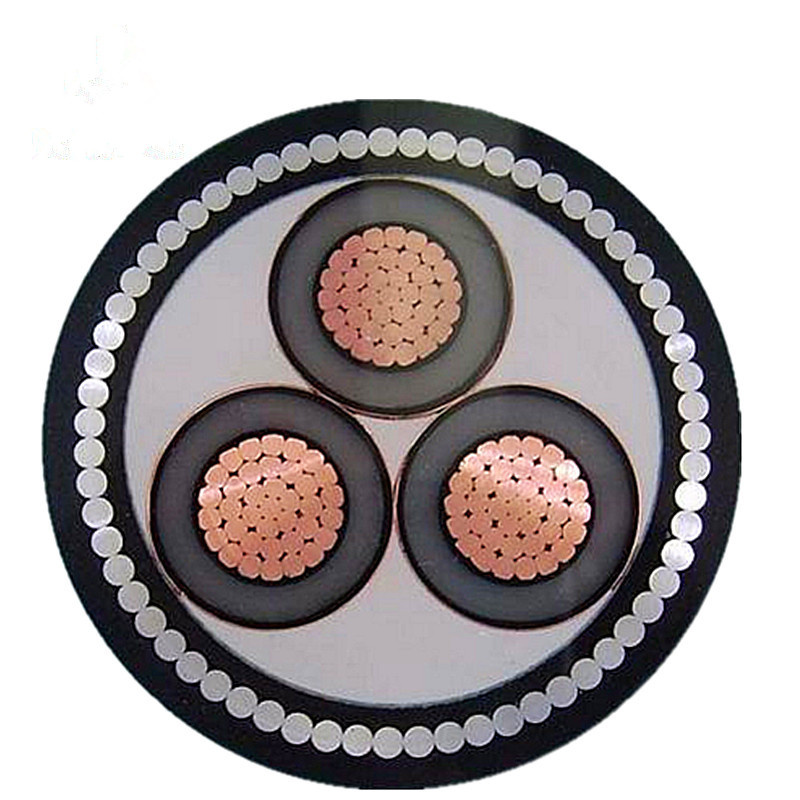 3.6/6kv Mv 3 Core 3c25mm2 XLPE Swa Galvanized Steel Wire Armoured Power Cable
