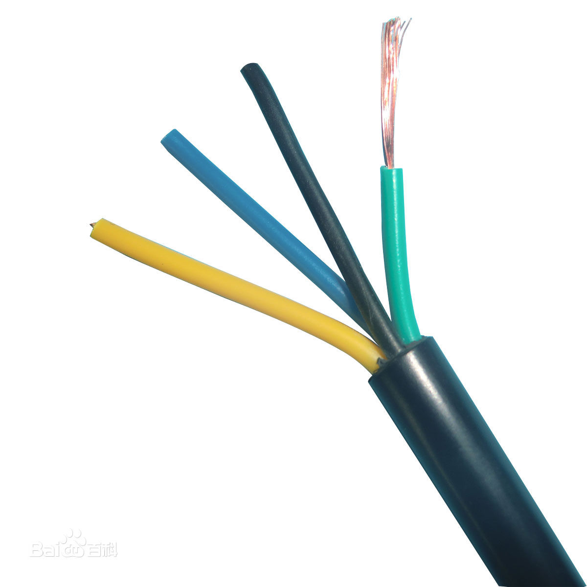 300/500V H05VV-F Flexible Cable Multicore 2.5mm2 Rvv