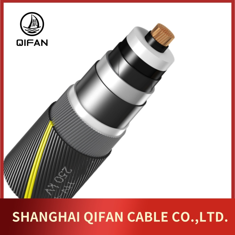 China 35kv Cabo de Potência Submarino com Isolamento de XLPE de Cobre até 3 500kv fabricação e fornecedor
