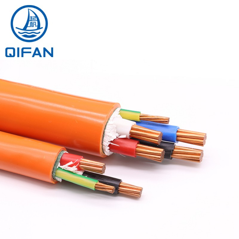 4c+E 6mm2 Bc Cu/PVC/PVC V90 450/750V Câble O/C